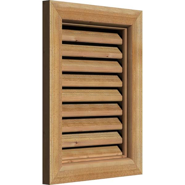 Unfinished Functional Rough Vertical Gable Vent M70298