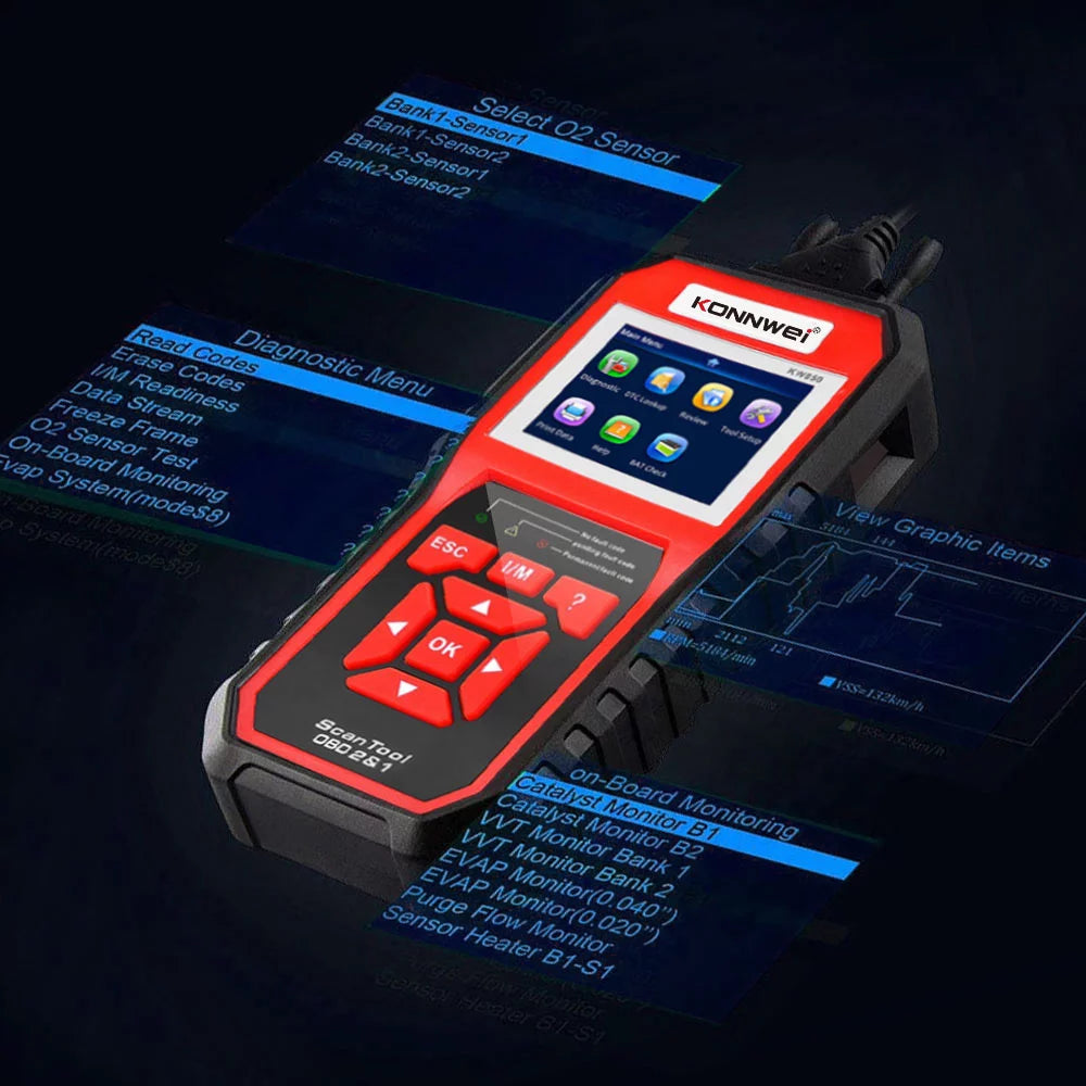 OBDII Scanner Code Reader Car Diagnostic Scan Tool Y661