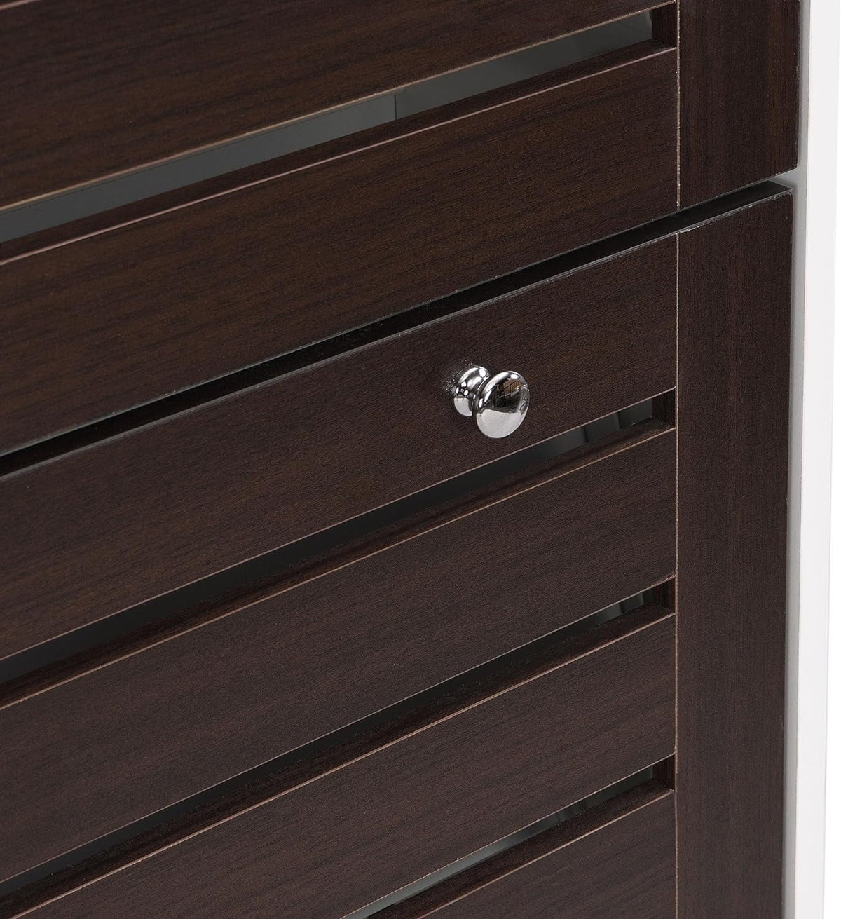Slim Shoe Cabinet with 3 Flip Drawers V712236