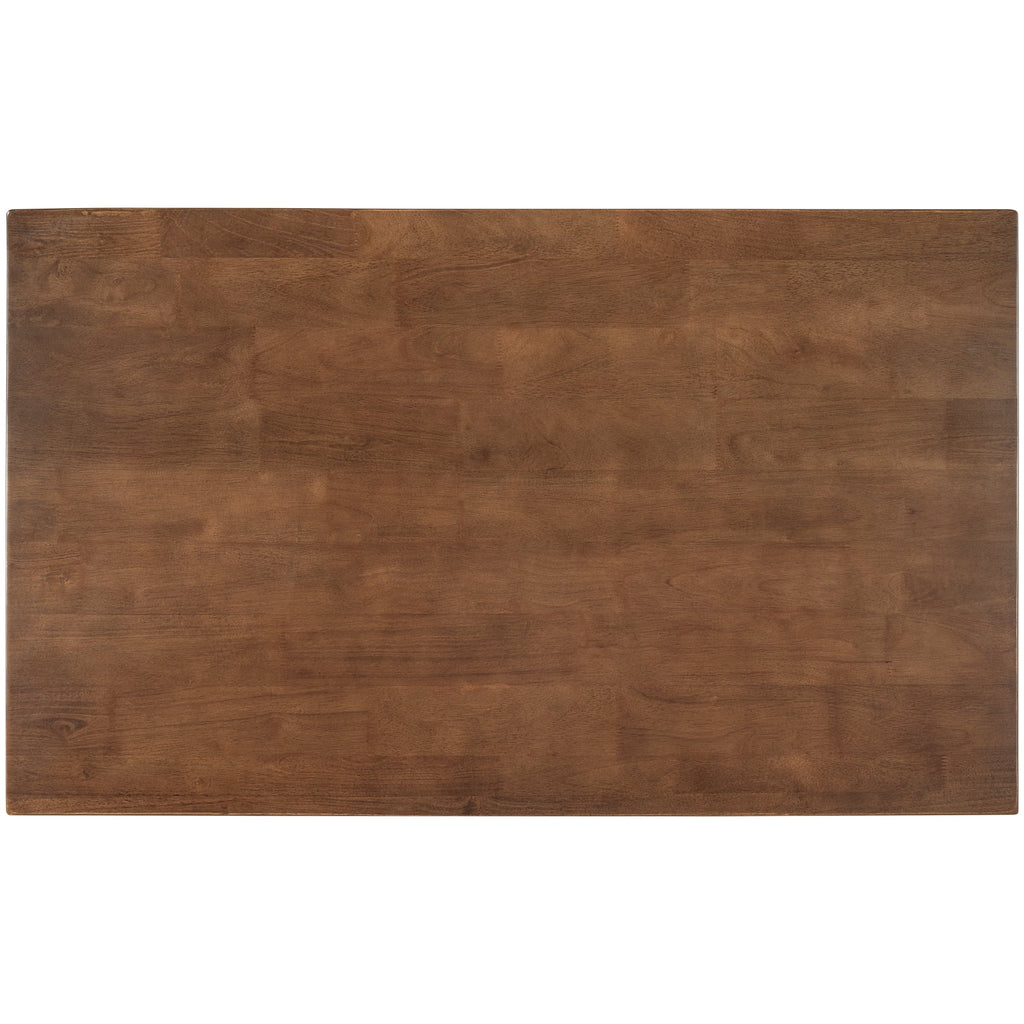 Solid Wood Kitchen Island with 2 Open Shelves K284