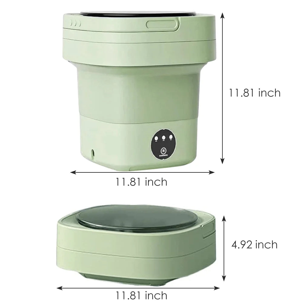 Portable Washing Machine Green D194