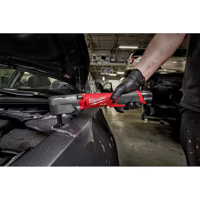 12V Brushless Cordless 1/2 in. Right Angle Impact Wrench with 1.5 Ah Battery Pack M698