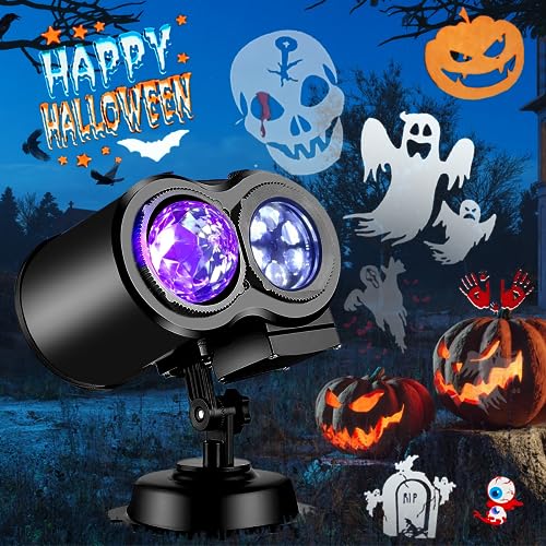 Halloween Projector Lights 8 Patterns W59697