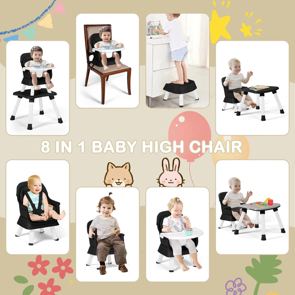 8 in 1 Baby High Chair B2299