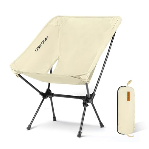 Portable Folding Camping Chair with Carry Bag Black E1174