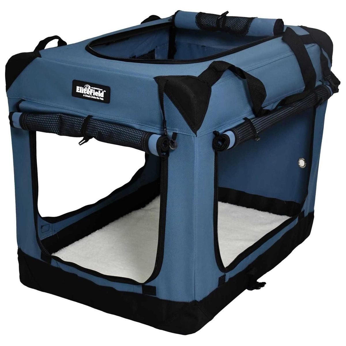 3-Door Folding Soft Dog Crate C31986