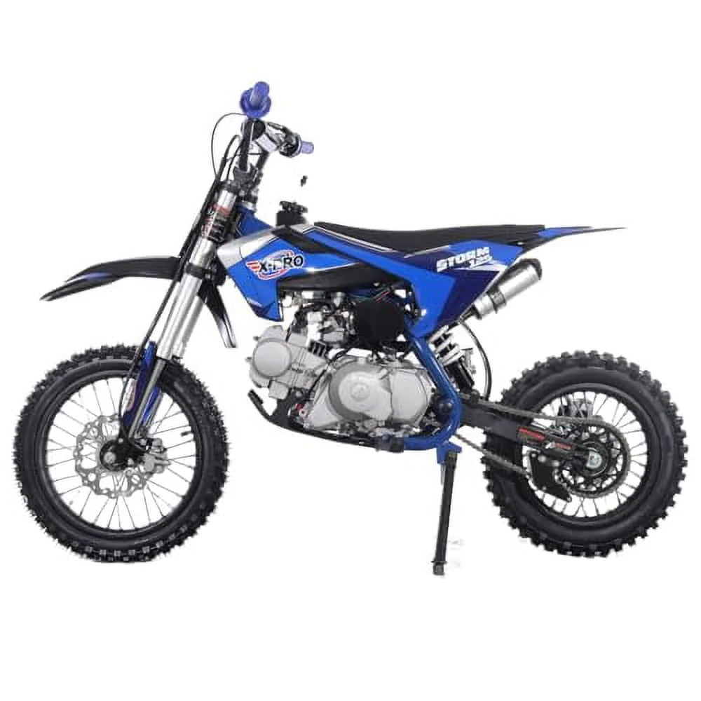 125cc Dirt Bike with Automatic Transmission, Electric Start, 14/12 Tires F7892