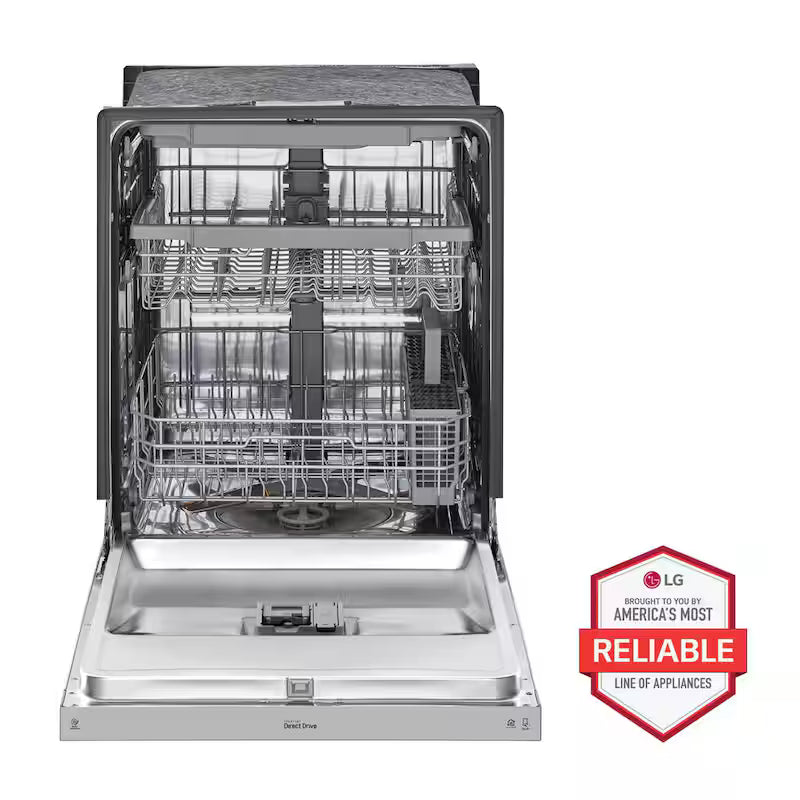 Stainless Steel Front Control Dishwasher with 3rd Rack W710313