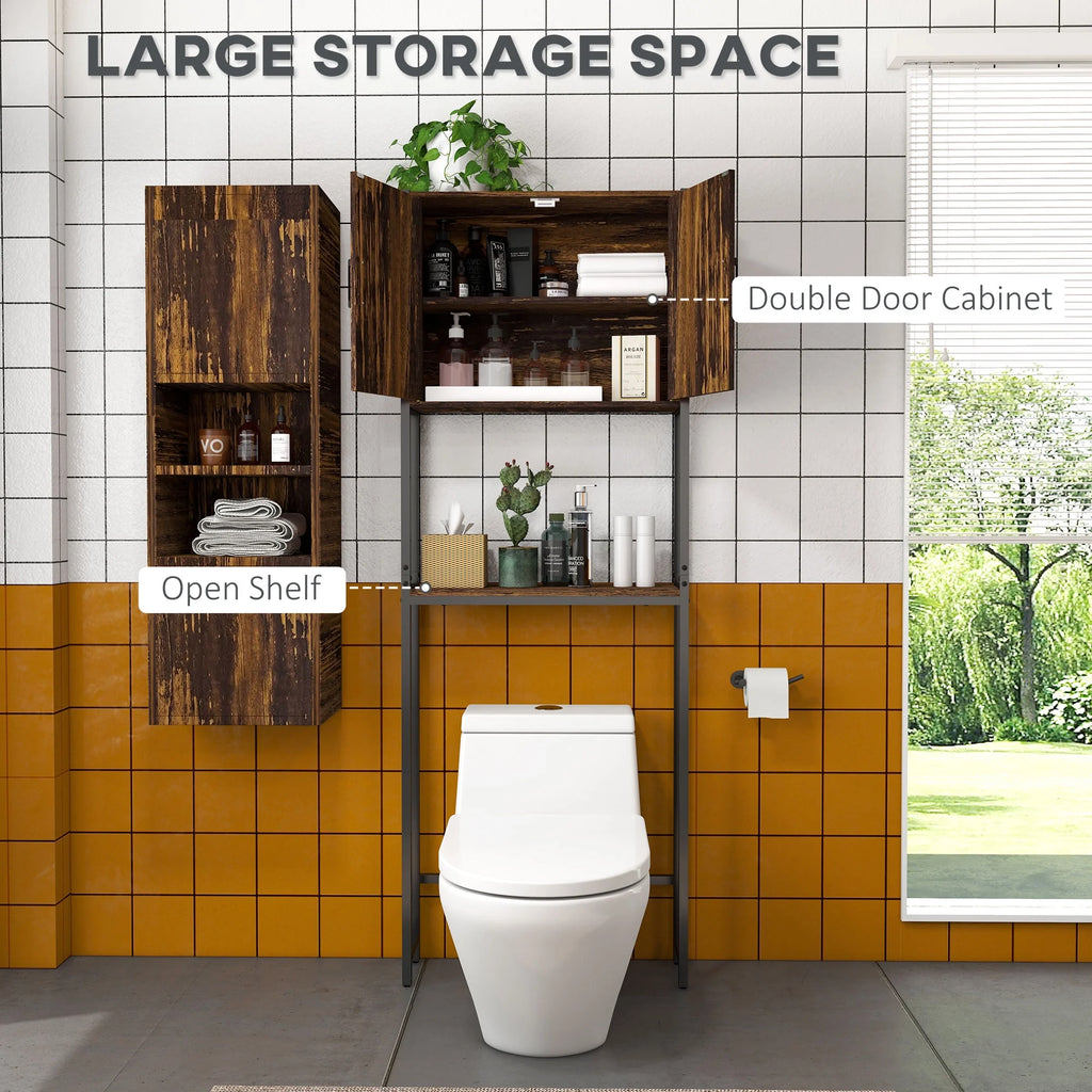 Over The Toilet Storage Cabinet with Shelf F525