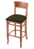 25x22 Bar Stool with Pine Seat G29137