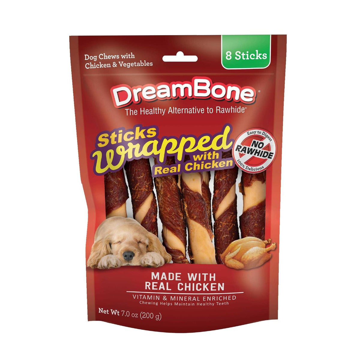 Chicken Wrapped Dog Chews K4169