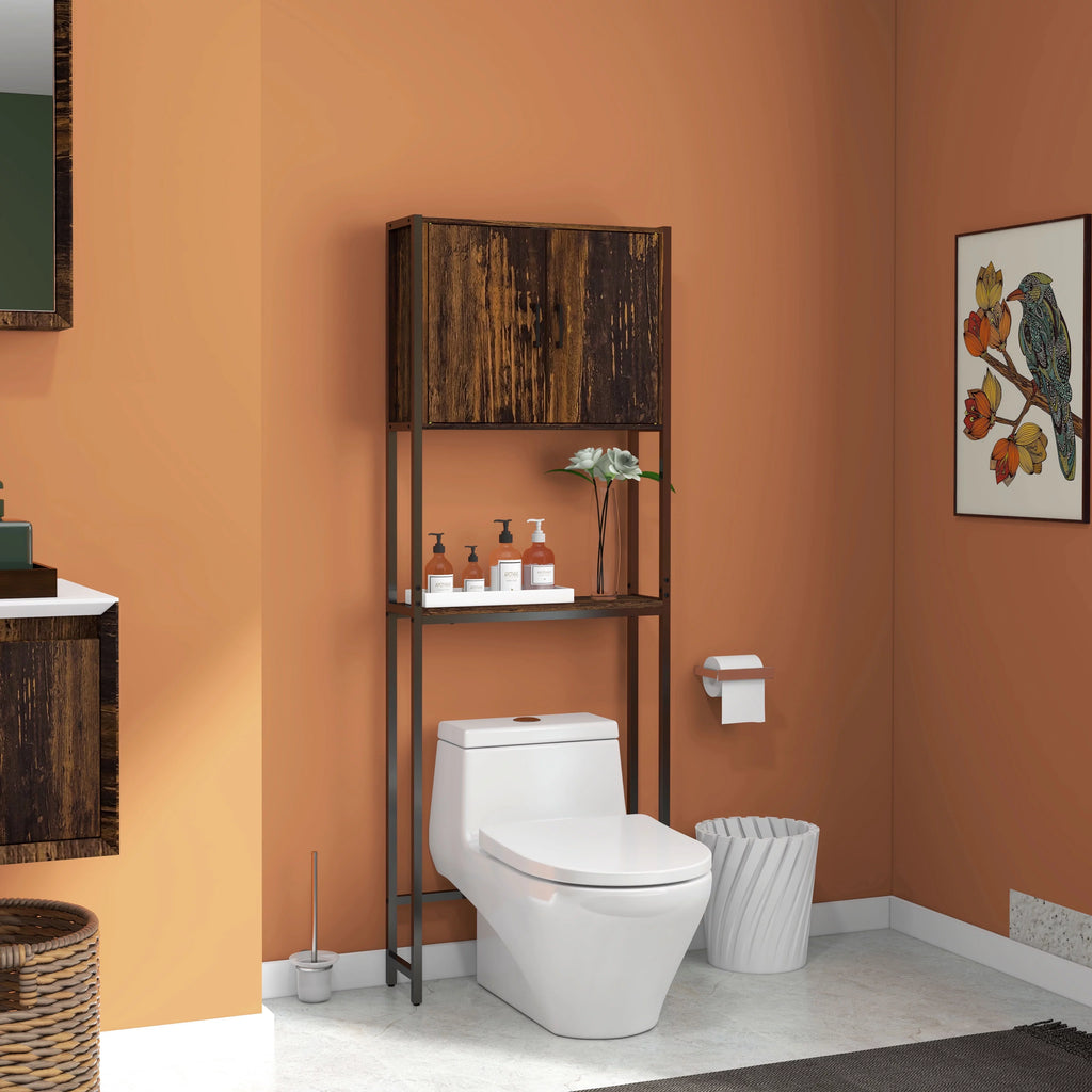 Over The Toilet Storage Cabinet with Shelf F525
