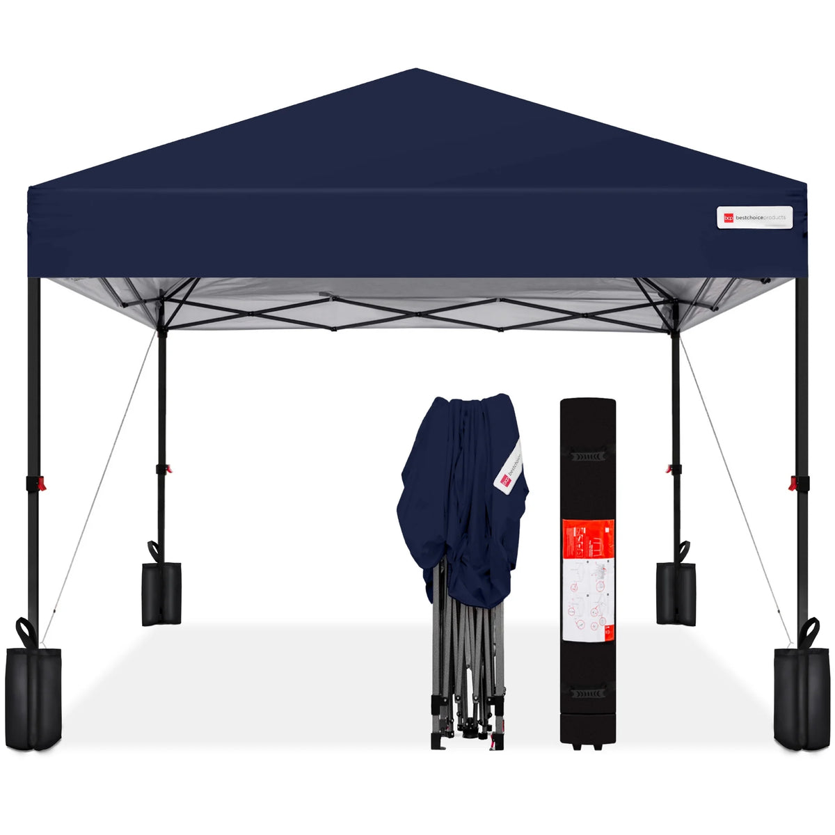 10x10ft Pop Up Canopy with Wheeled Case J15491