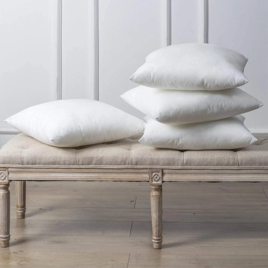 Hypoallergenic Square Throw Pillow Inserts, 2 Pack, 20 x 20 inches W32893