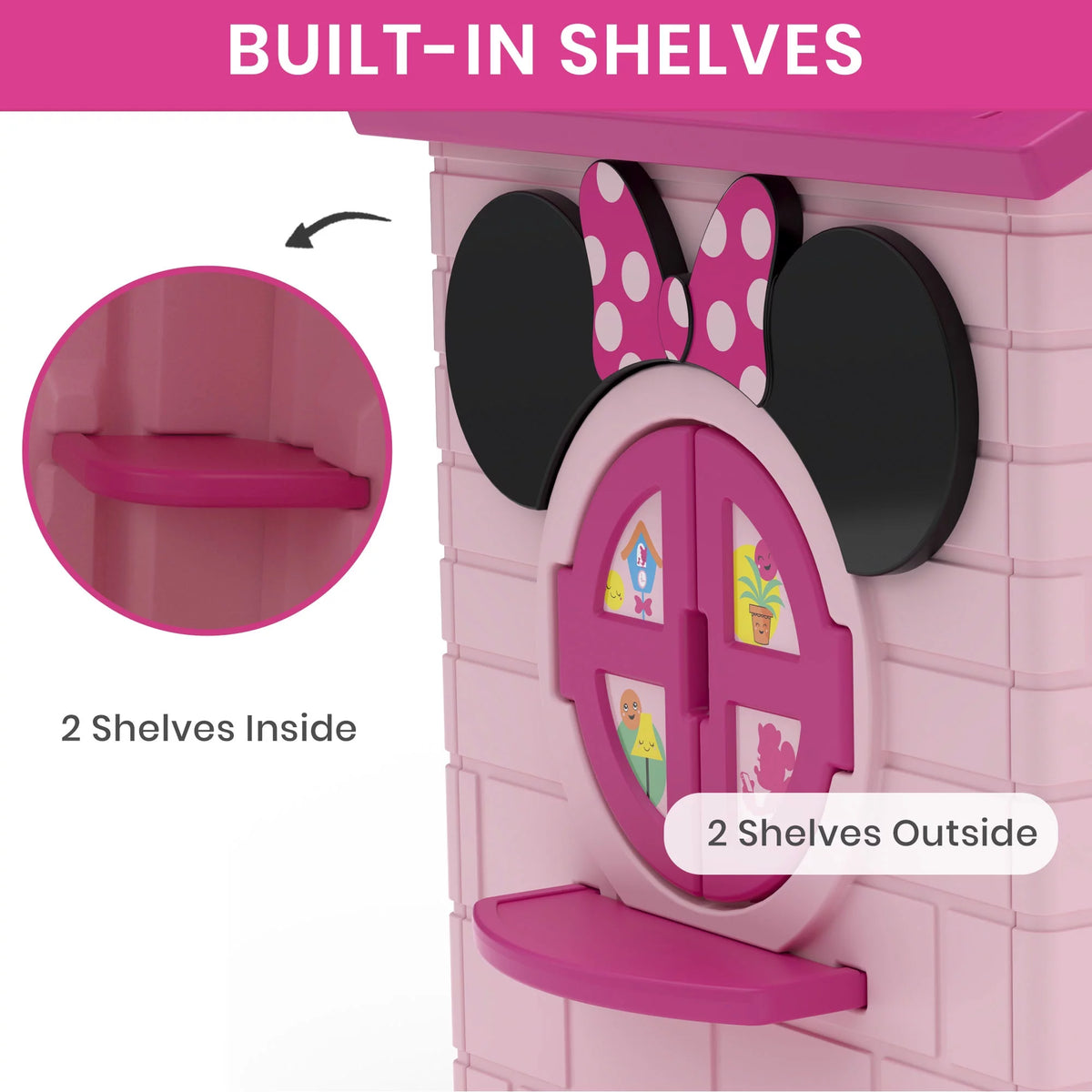 Plastic Indoor Outdoor Playhouse K63697