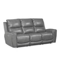 Leather Power Reclining Sofa Z391