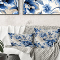 Floral Printed Throw Pillow X215365