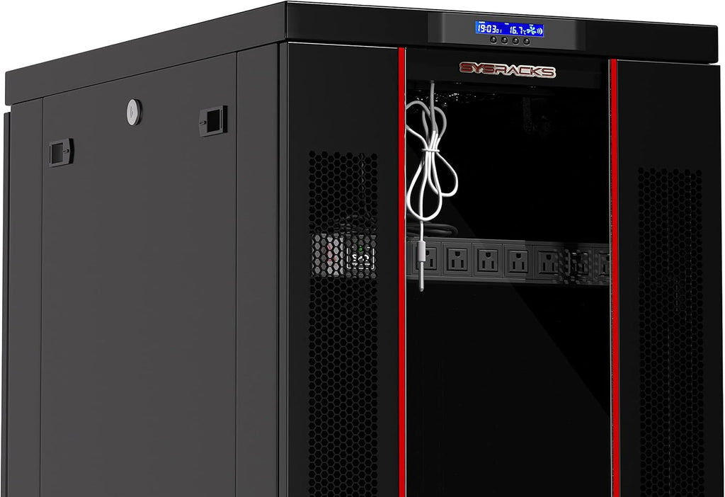 42U Server Rack Network Enclosure on Wheels C4336
