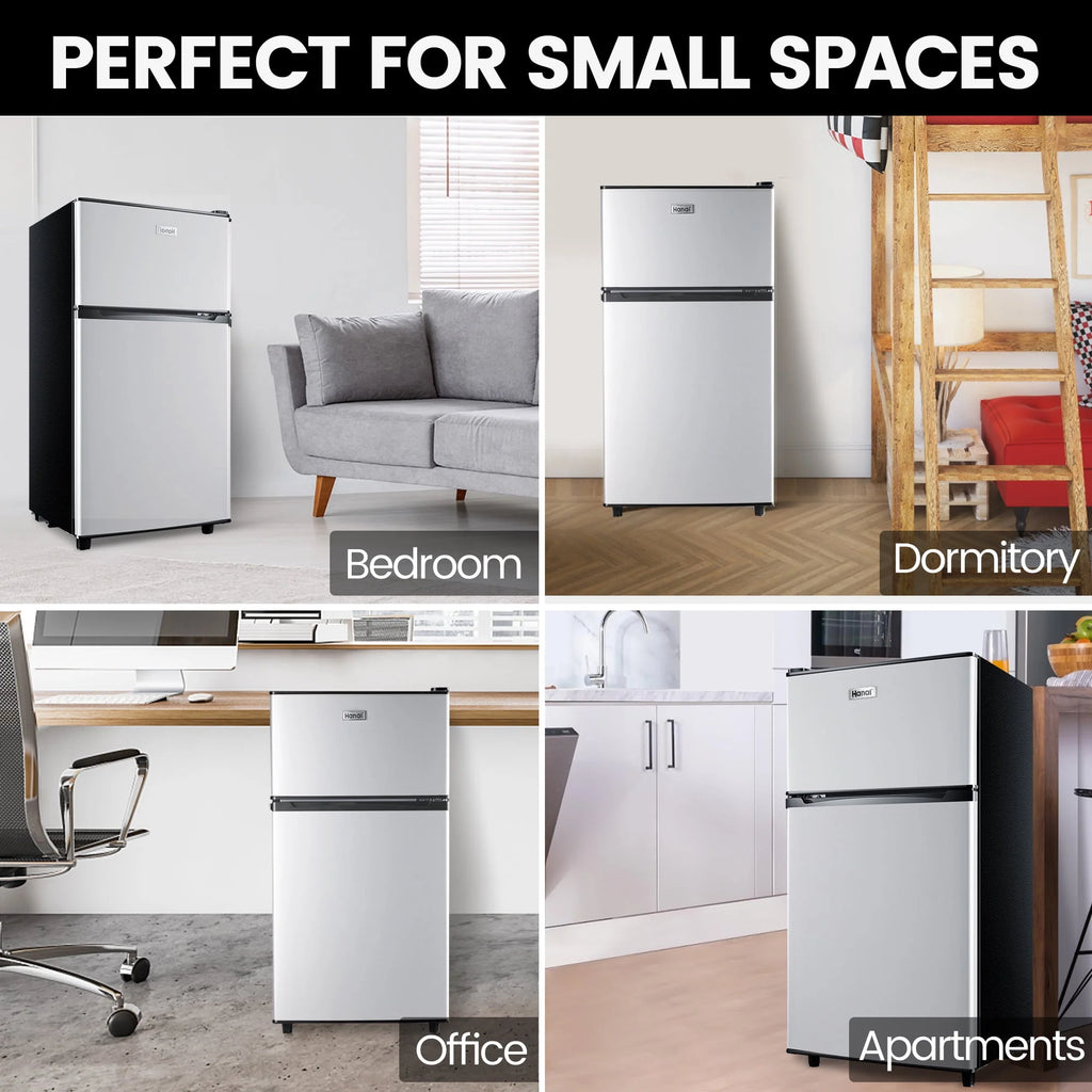 3.5 Cu ft Two Door Mini Fridge F720929