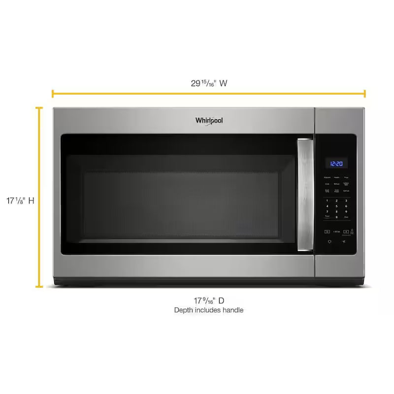 1.7 cu. ft. Stainless Steel Over the Range Microwave Y770664