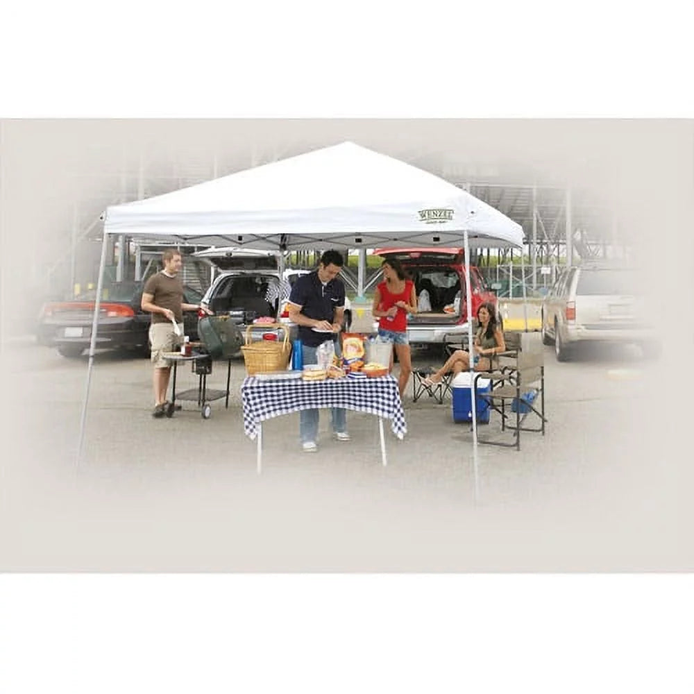 10' x 10' White Instant Outdoor Canopy D995
