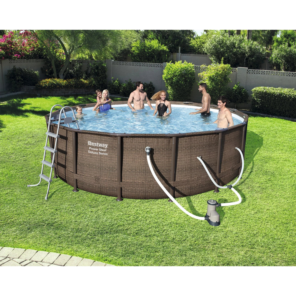 Round Above Ground Swimming Pool Set I316