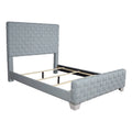 Chenille Upholstered Bed E93441