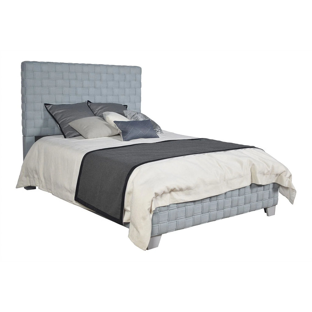 Chenille Upholstered Bed E93441