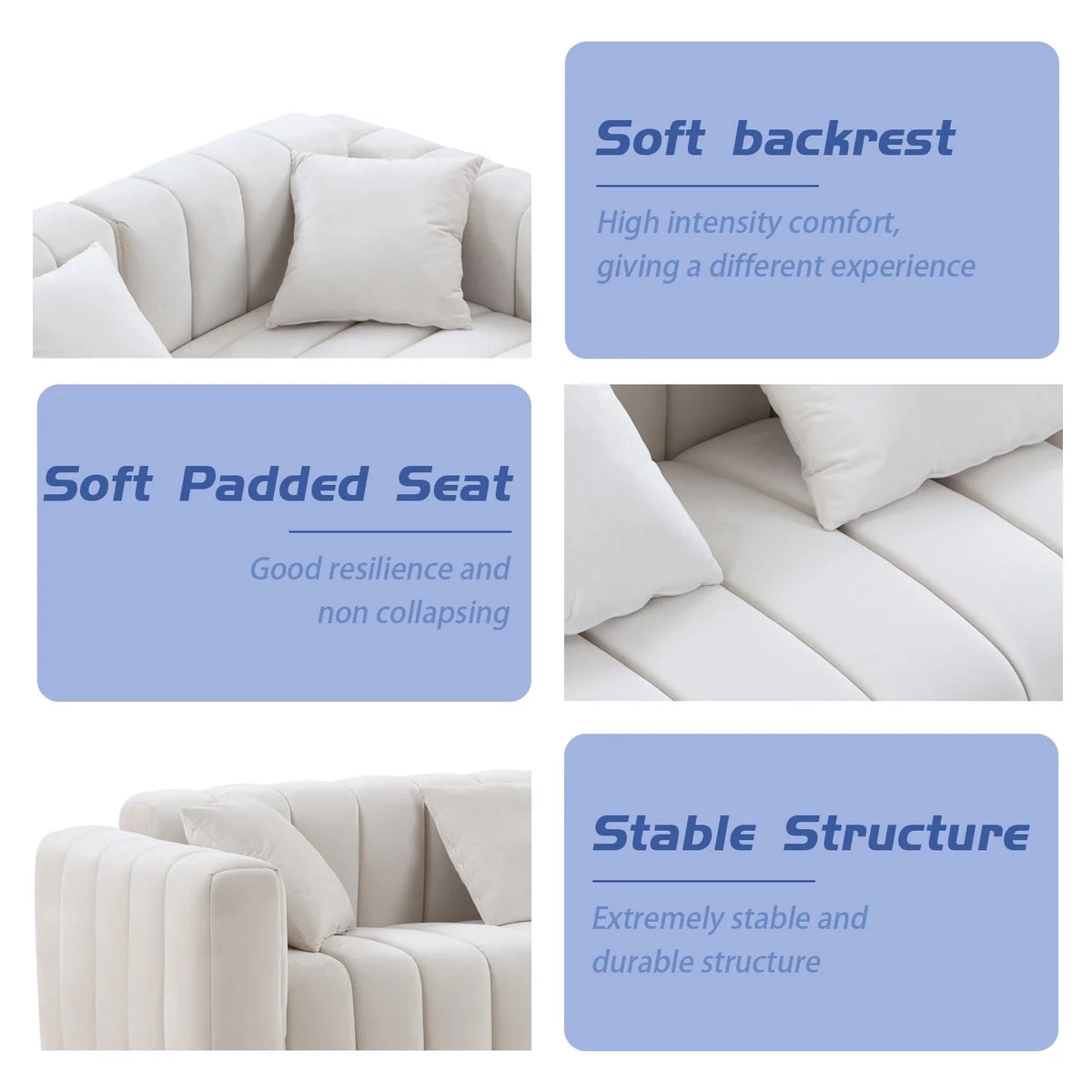 L-Shape Sectional Sofa with Right Chaise V26919