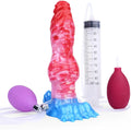 Inflatable Silicone Dildo with Suction Cup V17734