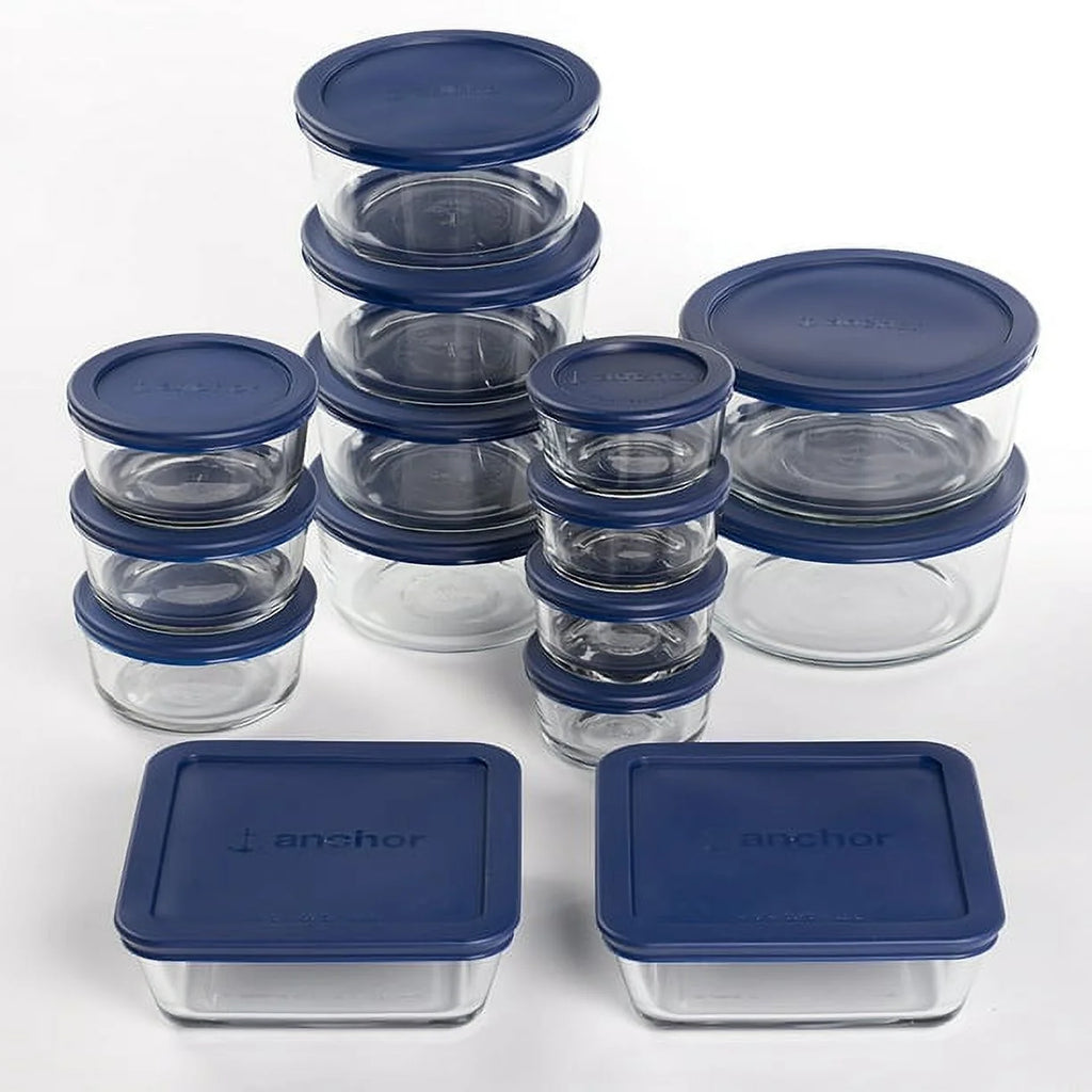 4-Cup Round Storage Dish with Cover, Pack of 2 I4481