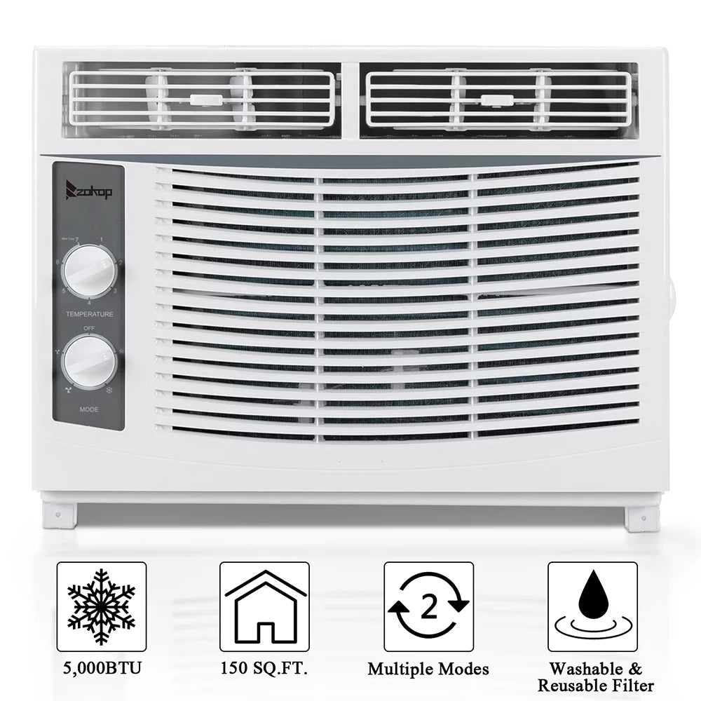 5000BTU 115V 450W White Window Air Conditioner G288321