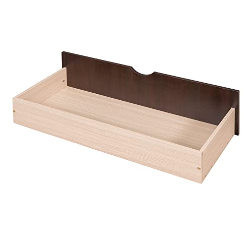Full Over Full Wood Bunk Bed with Twin Trundle and 4 Drawer L678313