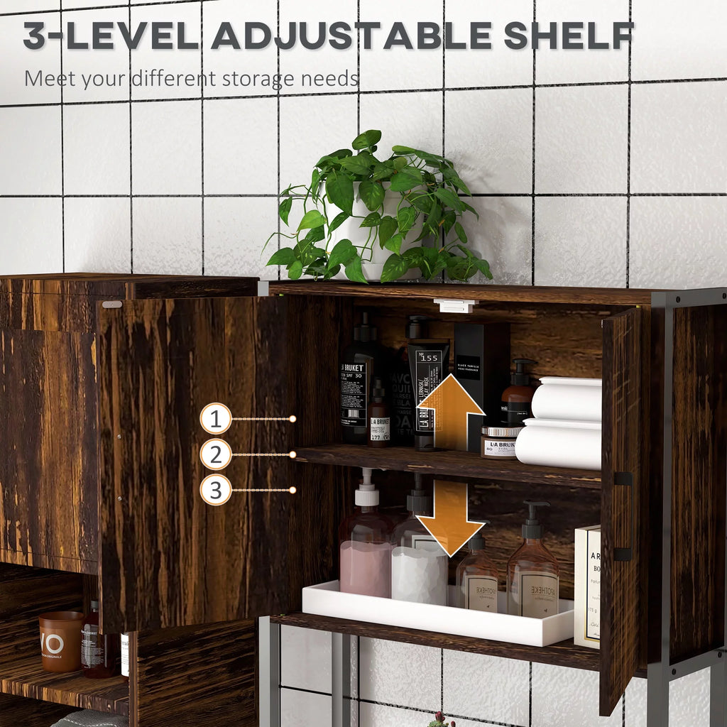 Over The Toilet Storage Cabinet with Shelf F525