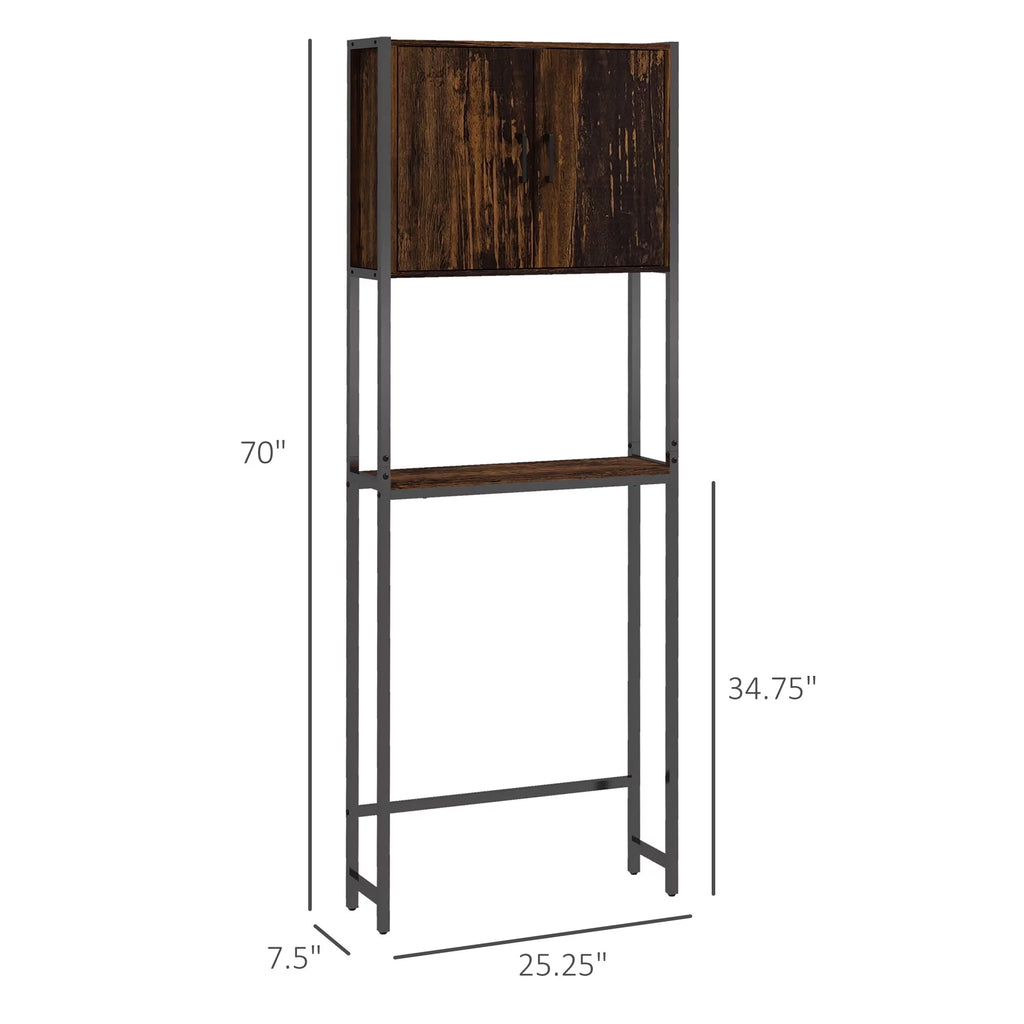 Over The Toilet Storage Cabinet with Shelf F525