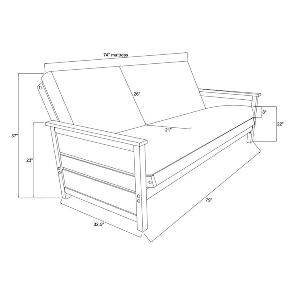 Full-size Futon Frame S656960