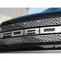 Front Grille Letter Set Brushed Stainless Steel U310844