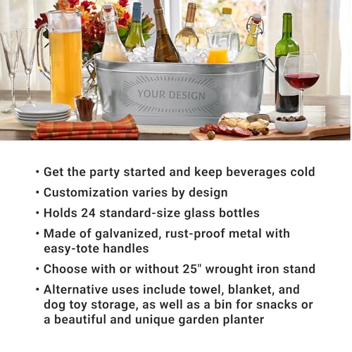 Personalized Beverage Tub Y5654