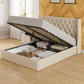Queen Size Lift Up Storage Bed Frame U222191