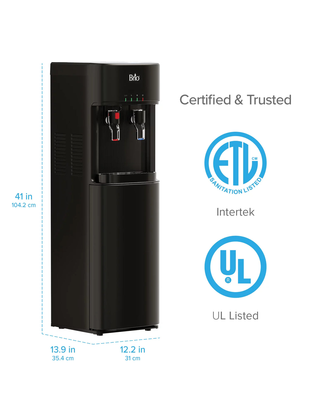 Bottleless Water Dispenser 4-Stage Filtration Hot & Cold U461