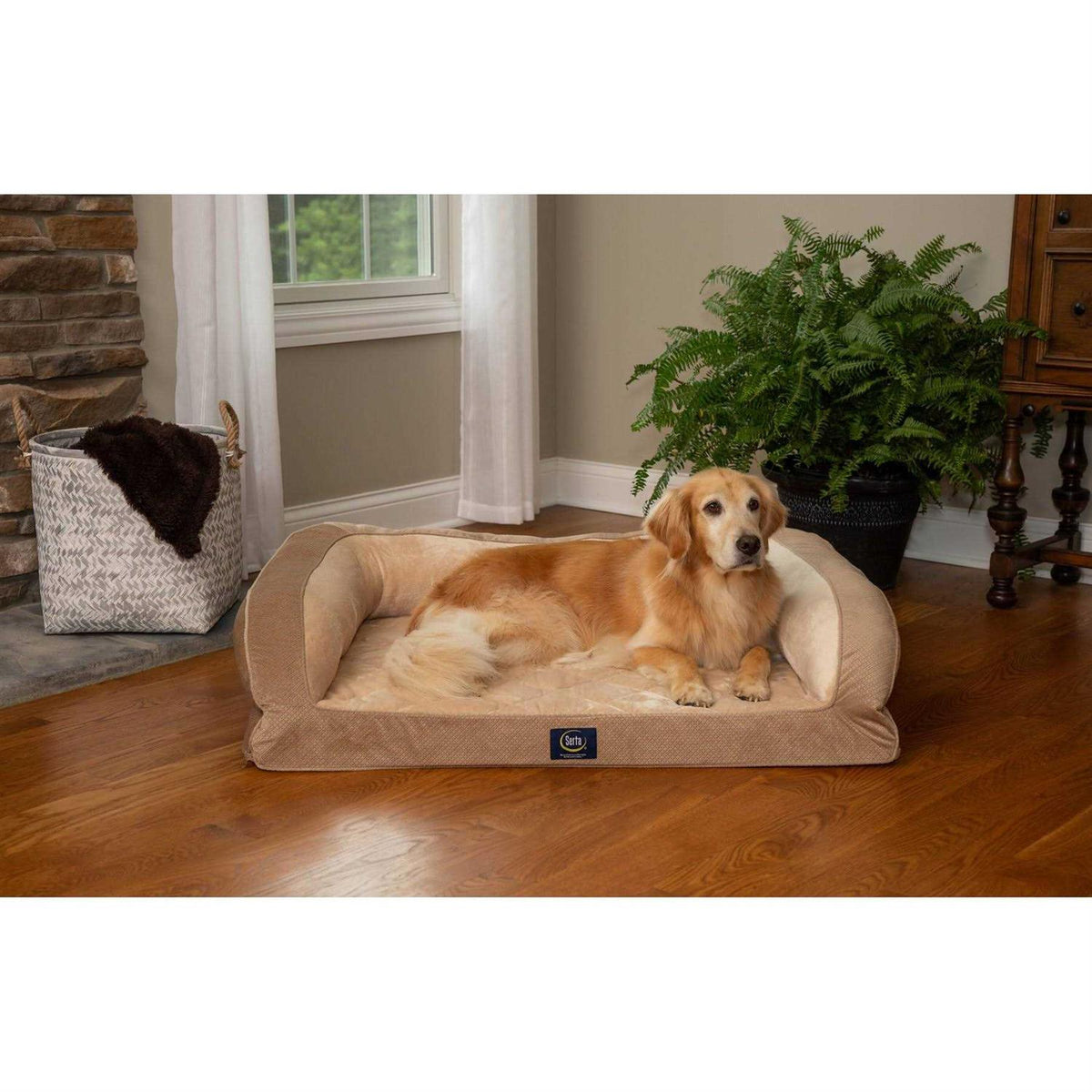 Quilted Cat & Dog Bed A27574