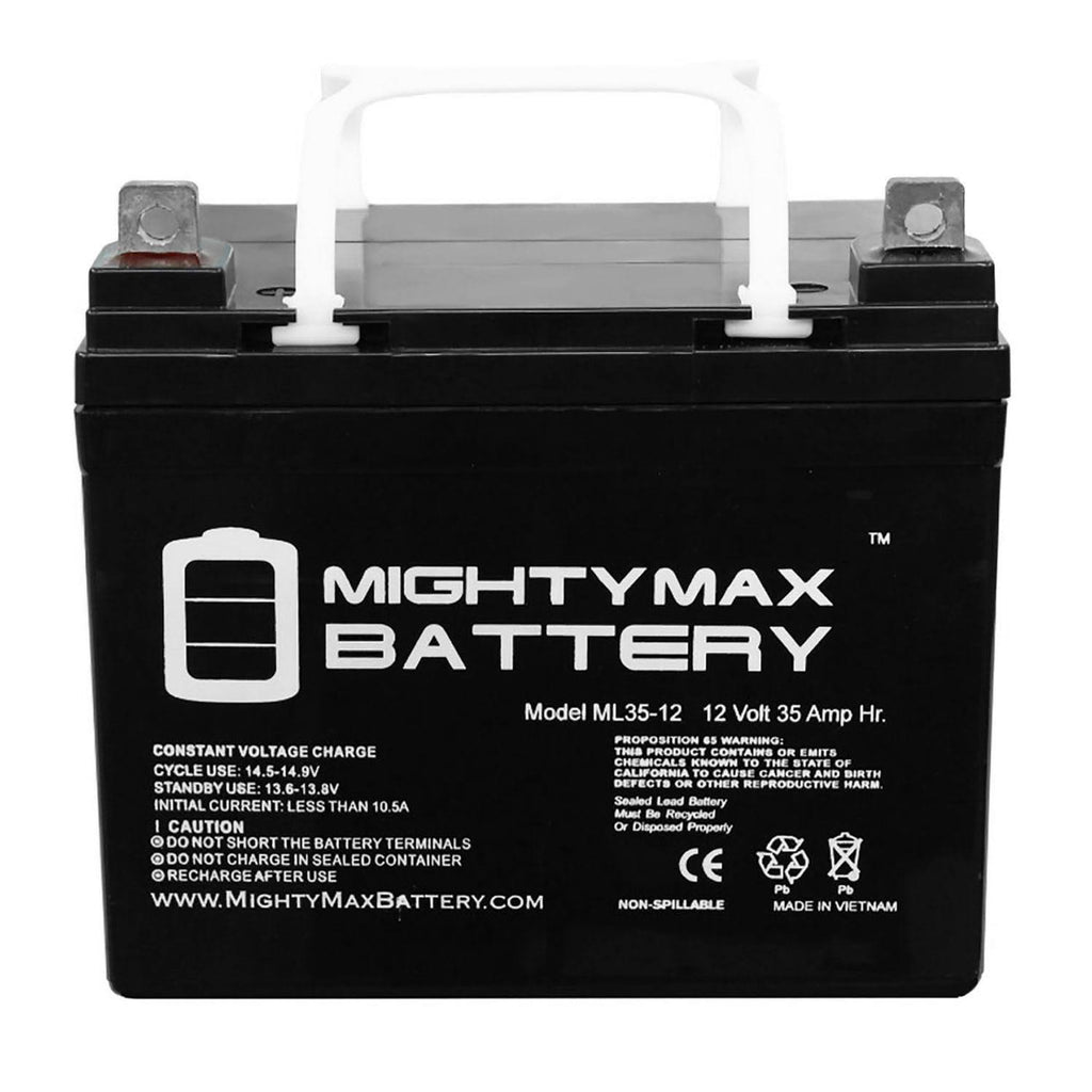 12V 35Ah Wheelchair Battery 2 Pack P974