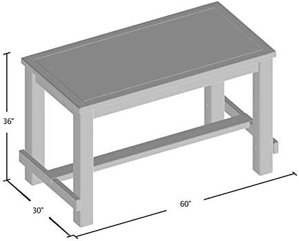 Wood Counter Height Dining Table V6399