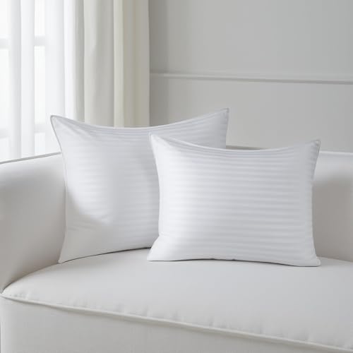 Down Alternative Cotton King Size Set of 2 Bed Pillows D799