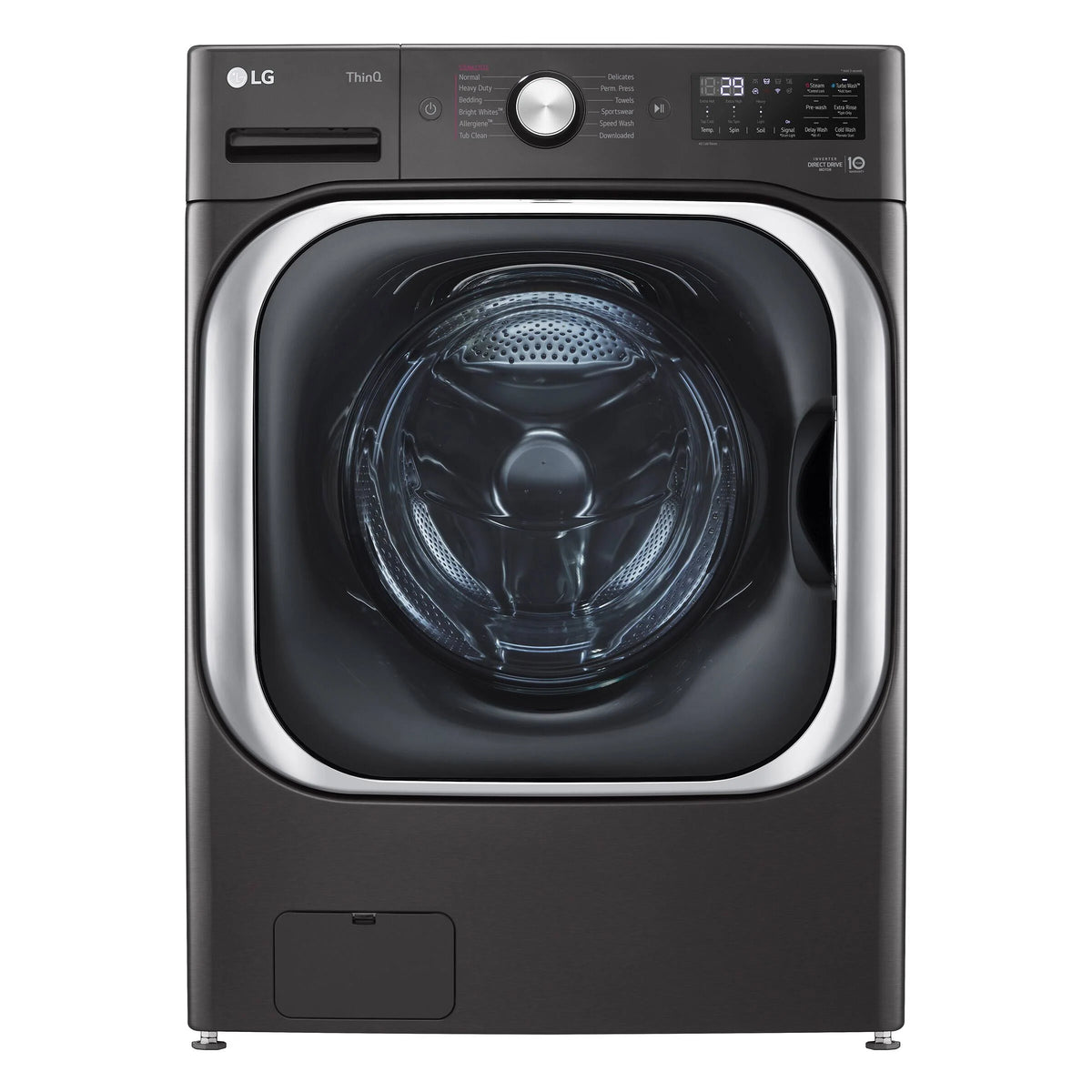 6.0 Cu.Ft. Black Steel Front Load Washer B824