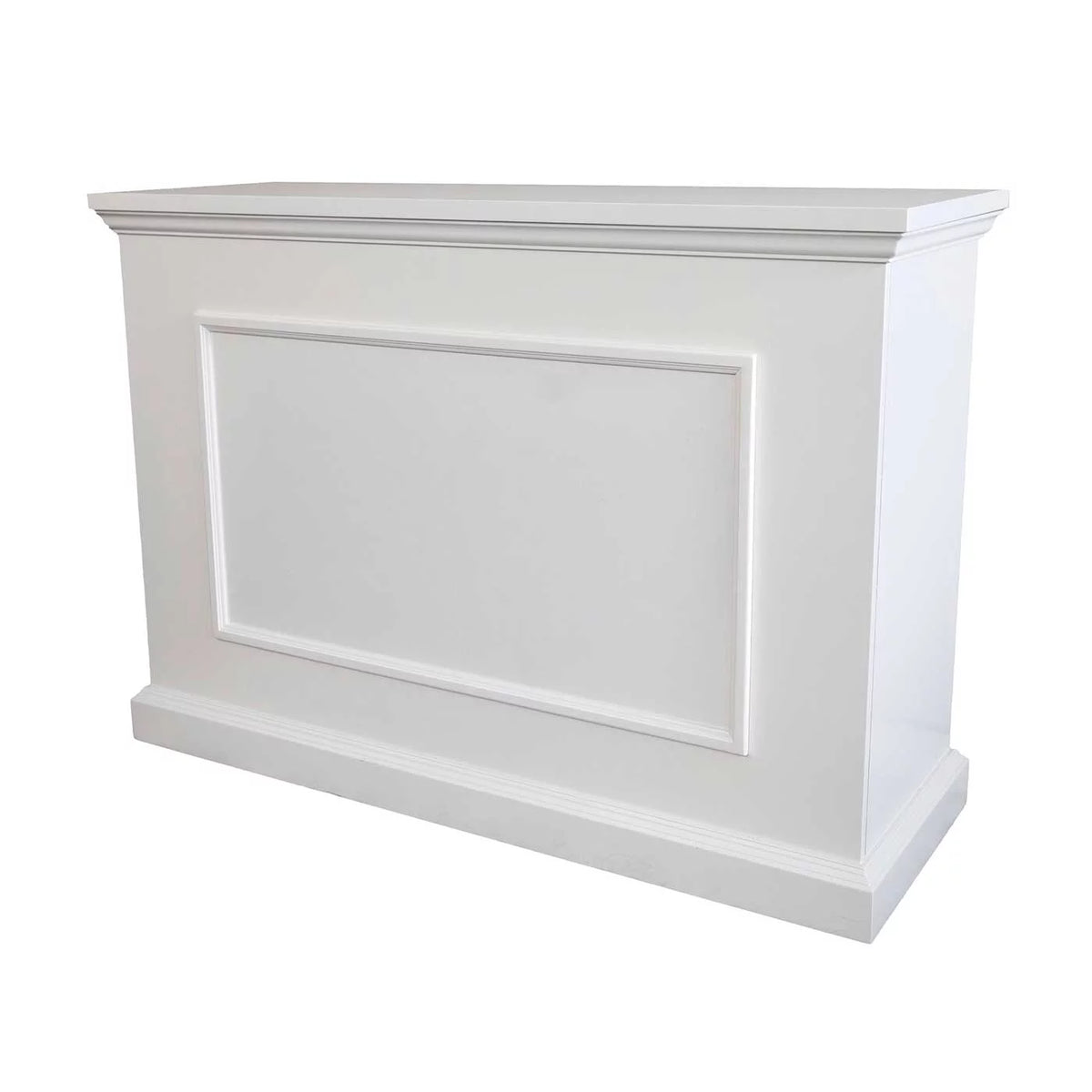 White Smart TV Lift Cabinet M28038
