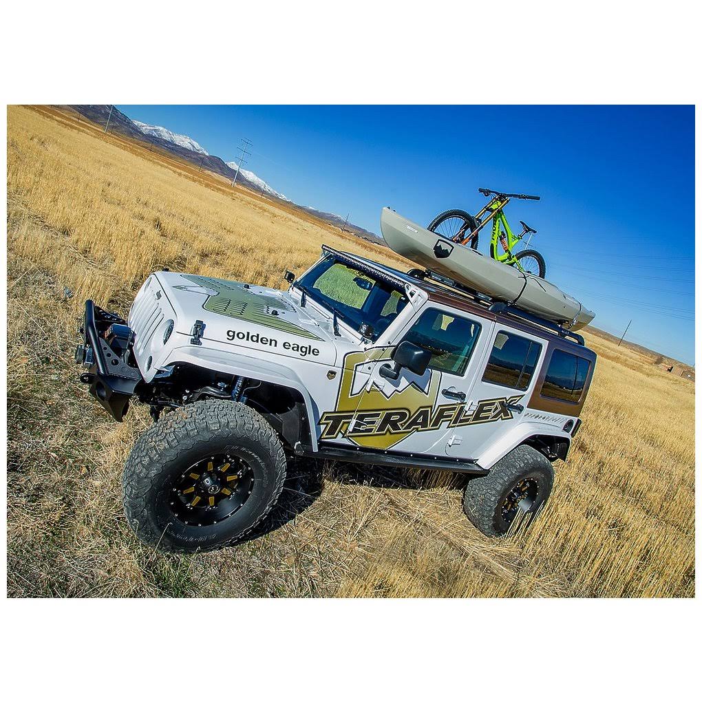 Black Roof Rack Cargo Slat Kit K7483