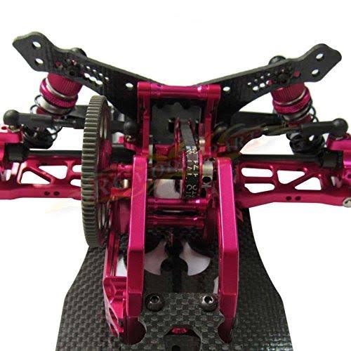 1/10 Alloy & Carbon RWD Drift Racing Car Frame Body Kit A8323