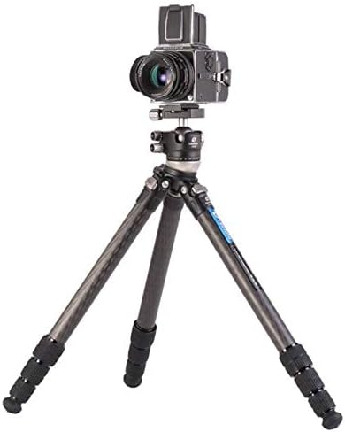 Carbon Fiber 4 Section Tripod with Built-in Leveling Base K771917