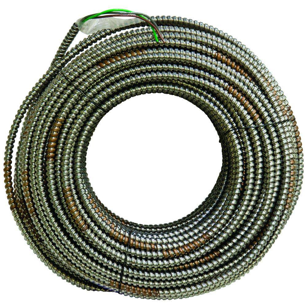 4/1 x 250 ft. Bare Armored Ground Cable M4708